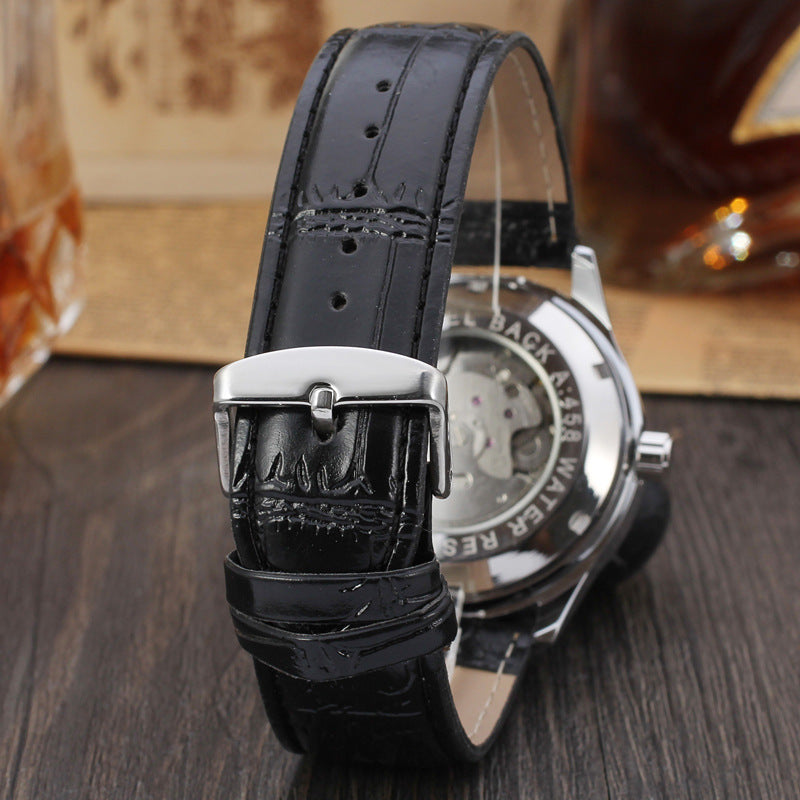 Calendar Digital Mechanical Watch Men Women Automatic Mechanical Watch