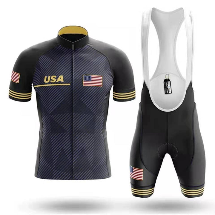 Men's Moisture Absorption And Ventilation Short-sleeved Cycling Outfit Suit