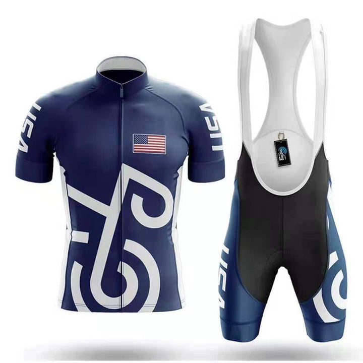 Men's Moisture Absorption And Ventilation Short-sleeved Cycling Outfit Suit