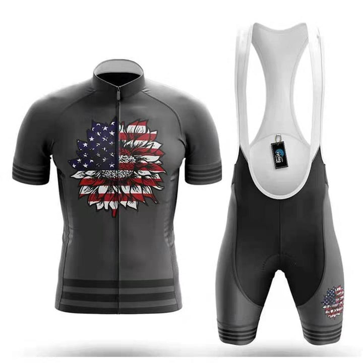 Men's Moisture Absorption And Ventilation Short-sleeved Cycling Outfit Suit