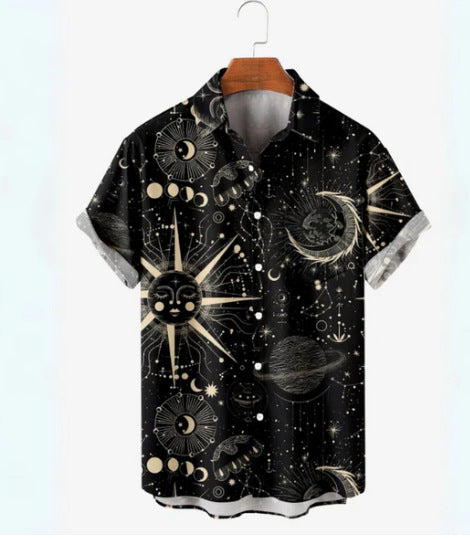 Men's Fashion Casual Printing Shirt