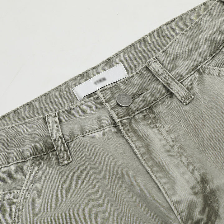 American Retro Denim Trousers For Men